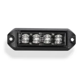 Fusion 3 watt 4 LED Emergency Vehicle Grill Warning Light Head
