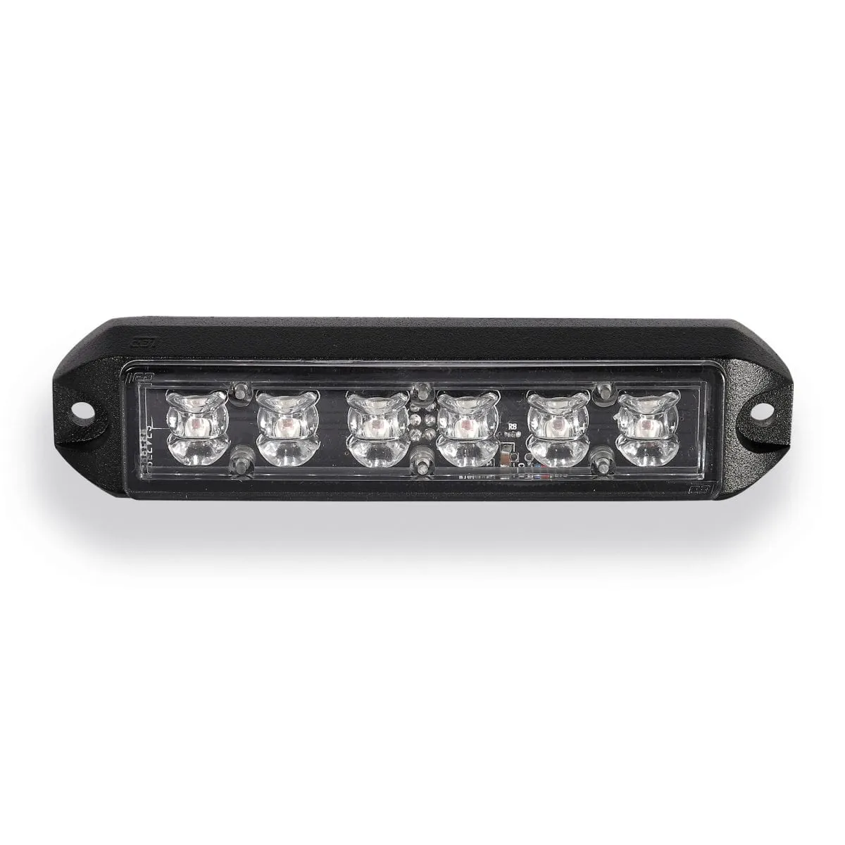 Fusion 3 Watt 6 LED Emergency Vehicle Grill Warning Light Head
