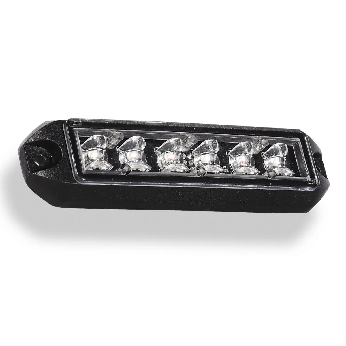 Fusion 3 Watt 6 LED Emergency Vehicle Grill Warning Light Head