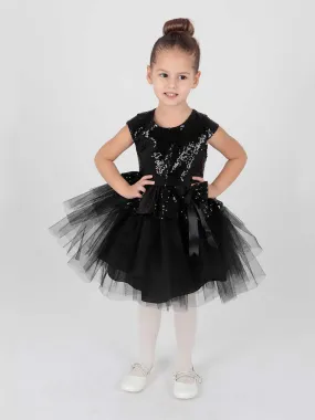 Girls Panel Sequat Trend Evening Evening Ak2207