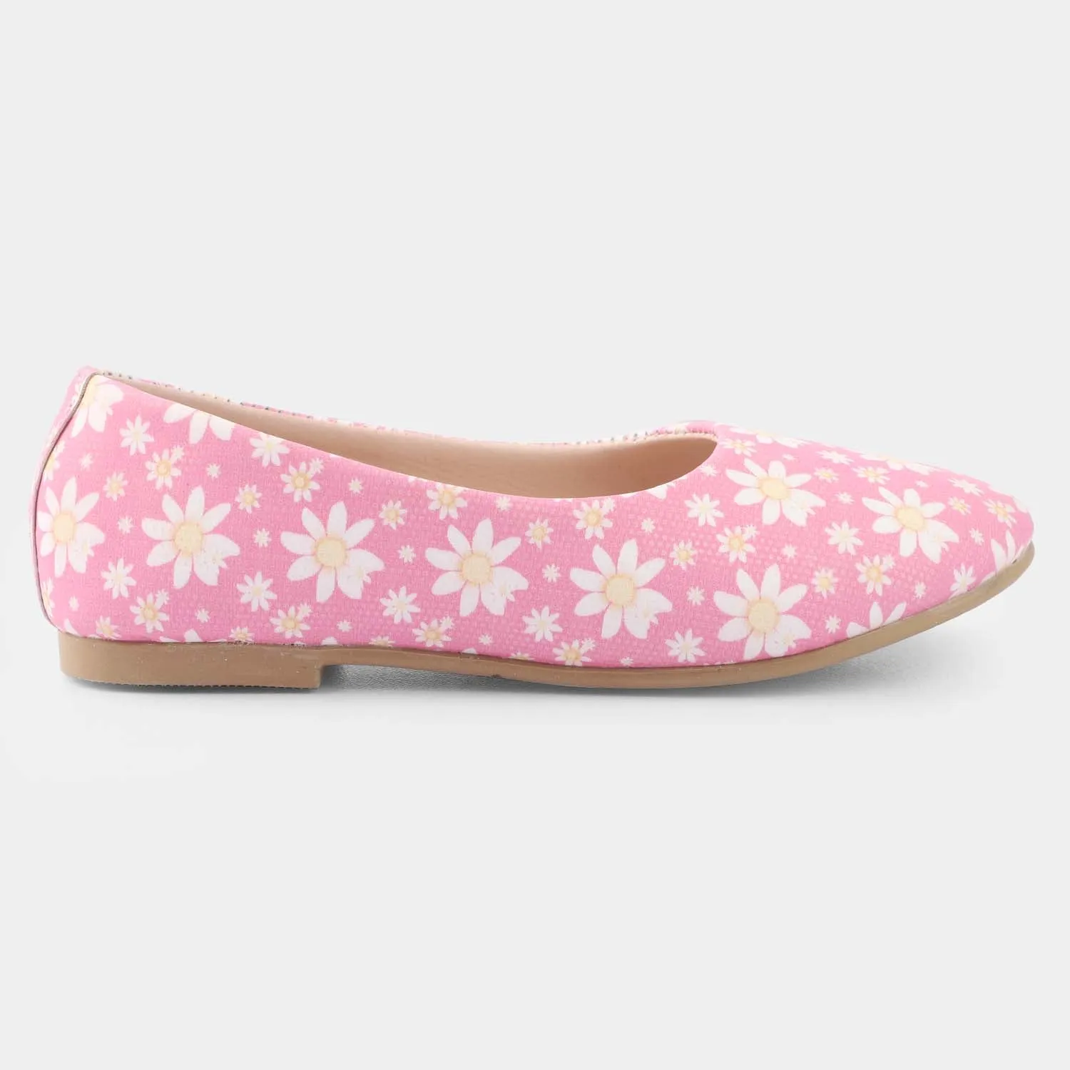 Girls Pumps 1282-Pink