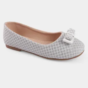 Girls Pumps SA-25-SILVER
