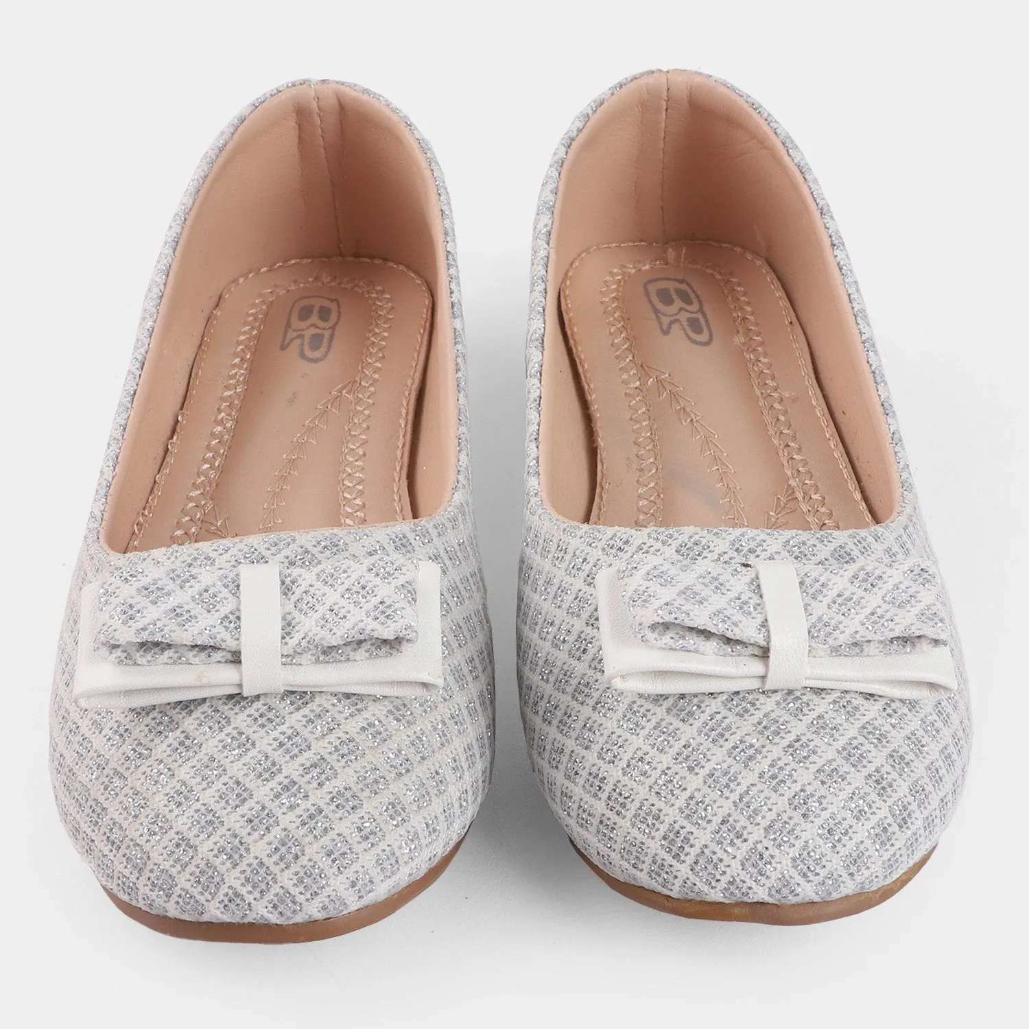 Girls Pumps SA-25-SILVER