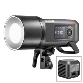 Godox AD600PRO II 600Ws Battery Powered Flash Strobe with AC26 Mains Power Adapter