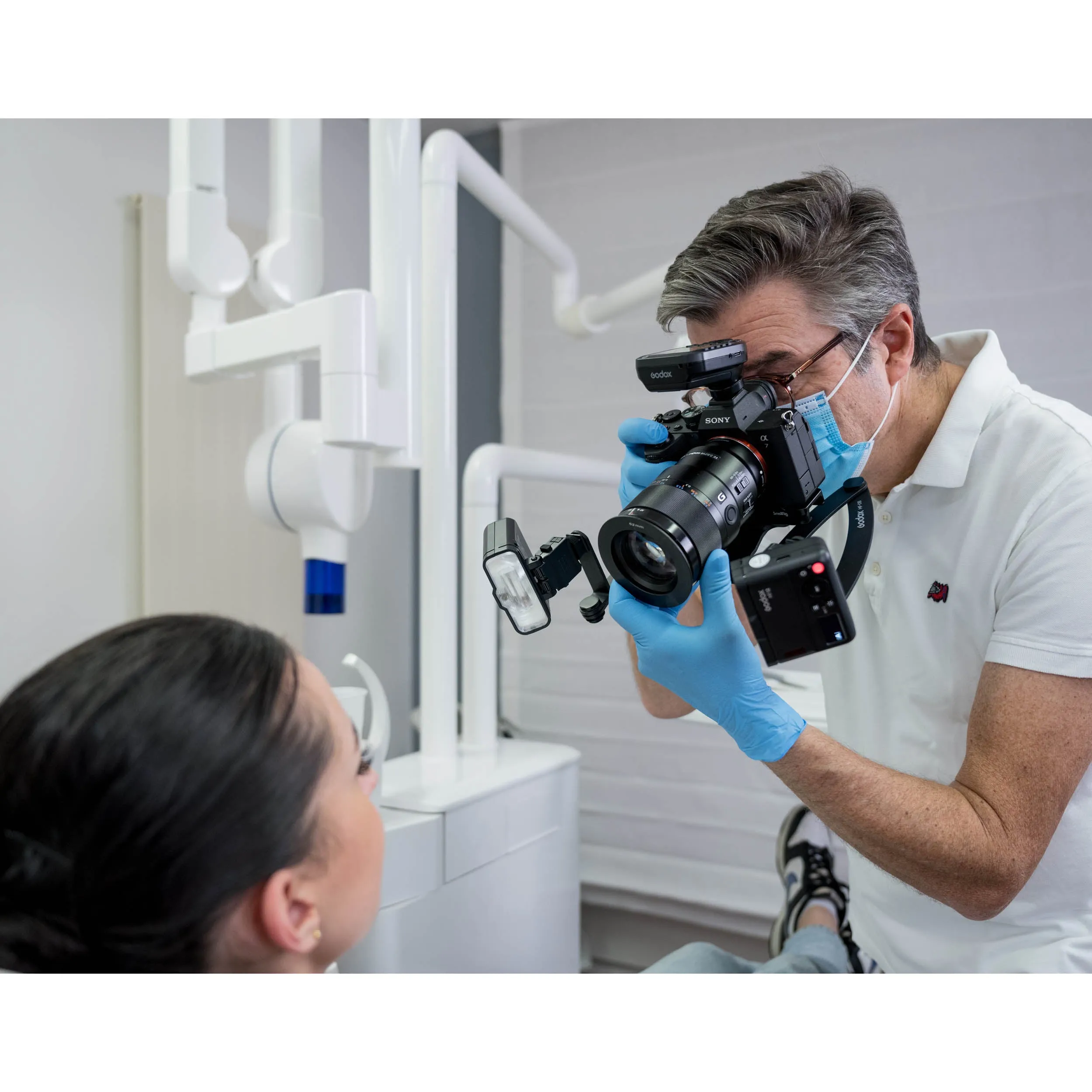 GODOX Dental Flash Camera Bracket Kit with XPROIIS 