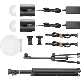 Godox Lc30D-K2 Tabletop Daylight Two Light Kit Godox Lc30D-K2 Tabletop Daylight Two Light Kit