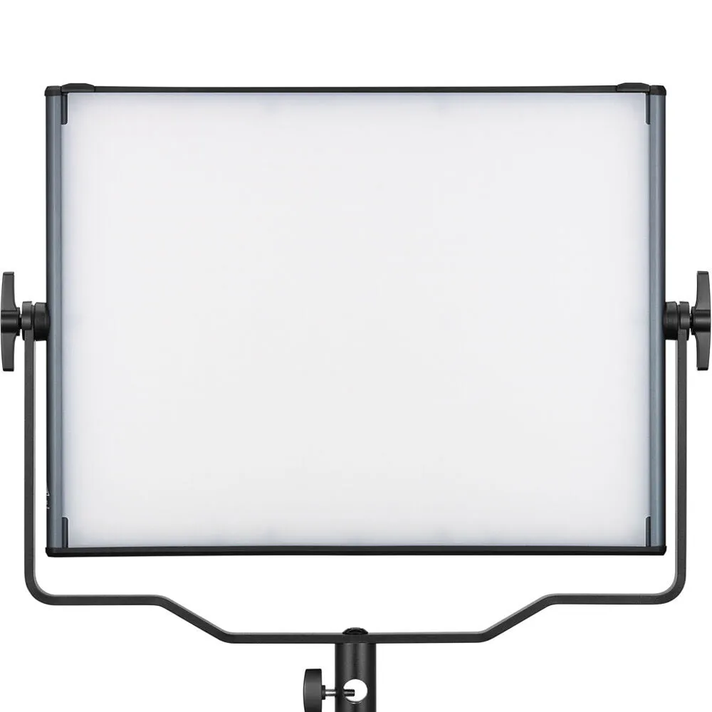 Godox LDX100Bi / LDX100R RGB 18 x 16" LED Panel Light with Swivel Bracket, 11 to 14 Built-In Lighting Effects, and Mobile App Control for Professional Studio Photography and Videography