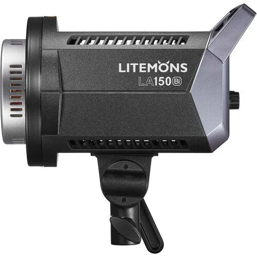 Godox Litemons LA150R K1 RGB 165W LED Video Light Bowens S Mount with Special Effects, Onboard and Wireless App Controls with Bluetooth Max 30m Range and Umbrella Mount for Photography Studio Lighting and Equipment