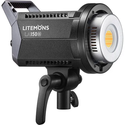 Godox Litemons LA150R K1 RGB 165W LED Video Light Bowens S Mount with Special Effects, Onboard and Wireless App Controls with Bluetooth Max 30m Range and Umbrella Mount for Photography Studio Lighting and Equipment