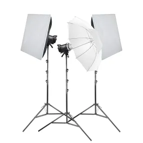 GODOX MS300-V Studio Flash Three Head Lighting Kit