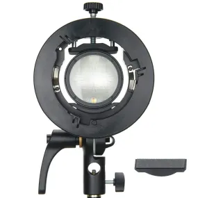 Godox S2 Speedlite Flash Bracket for Bowens Modifiers