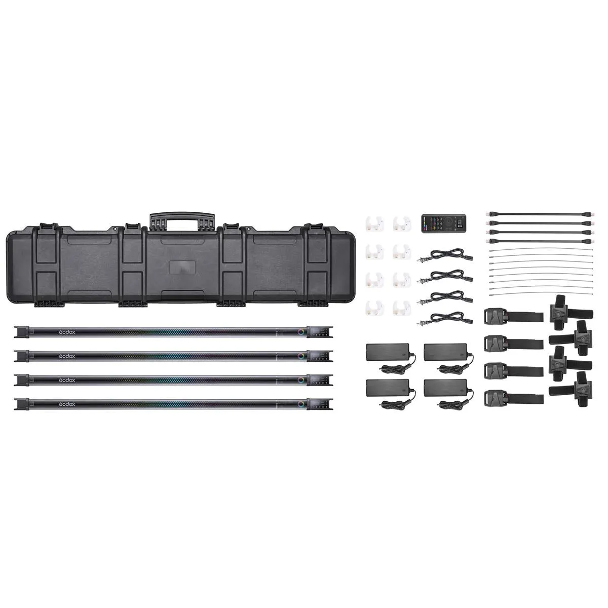Godox Tl120 4 Light Rgb Tube Light Kit 120Cm