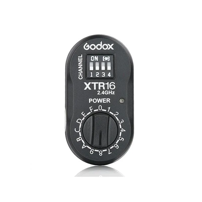 Godox XT-16 2.4G Wireless Flash Trigger and Receiver Set with Enhanced Features