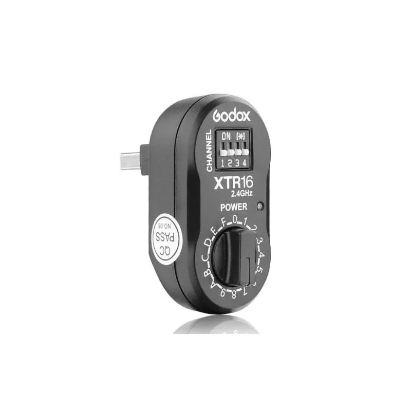 Godox XT-16 2.4G Wireless Flash Trigger and Receiver Set with Enhanced Features