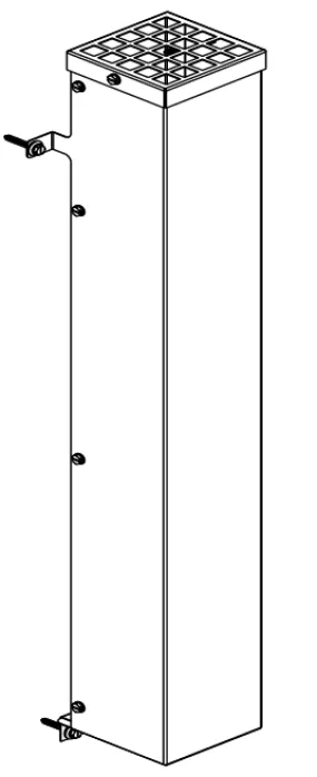 Goodman / Daikin HEFLUE048060 Flue Extension Kit - 43" cabinet