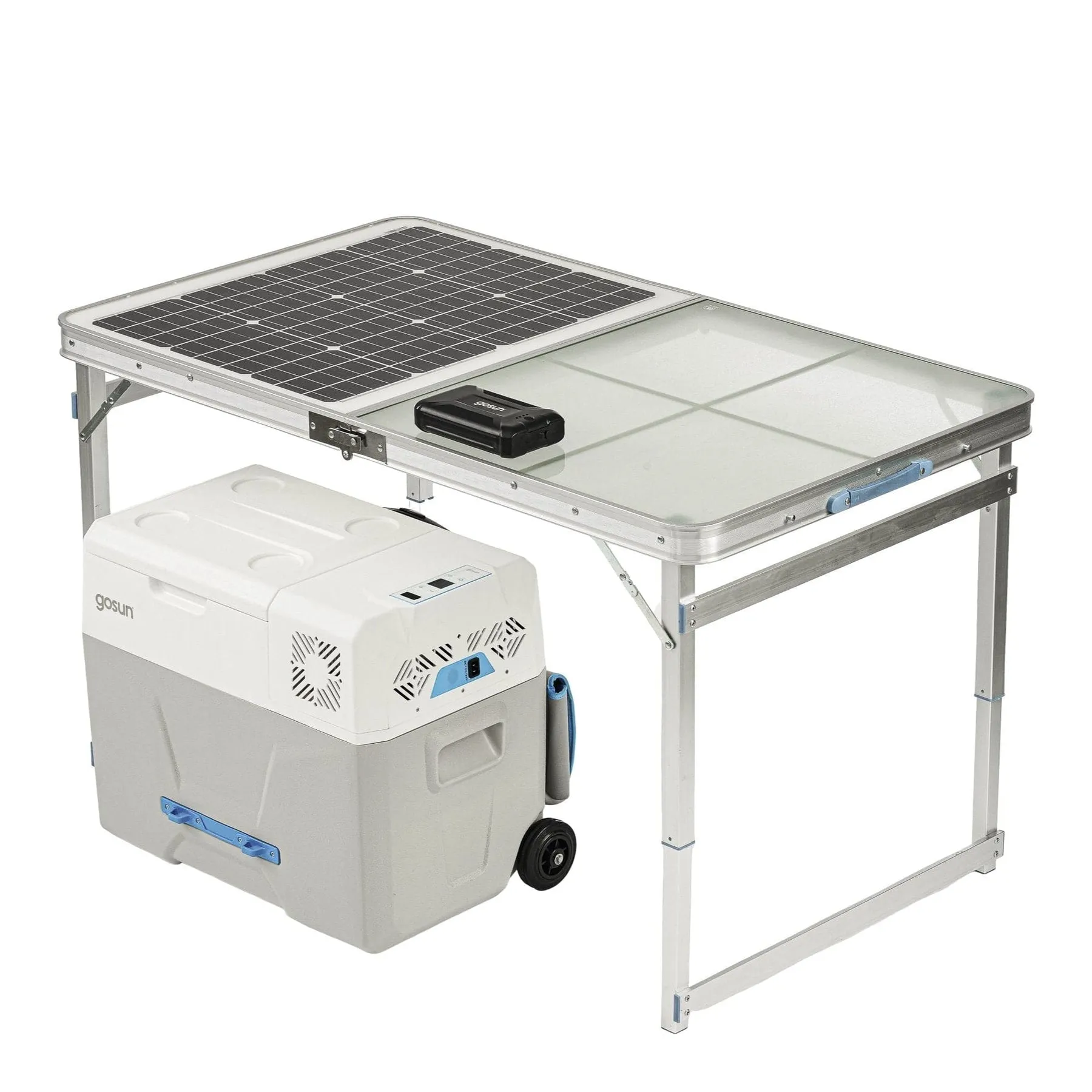 GoSun Chill Electric Cooler   Solar Table 60  Bundle