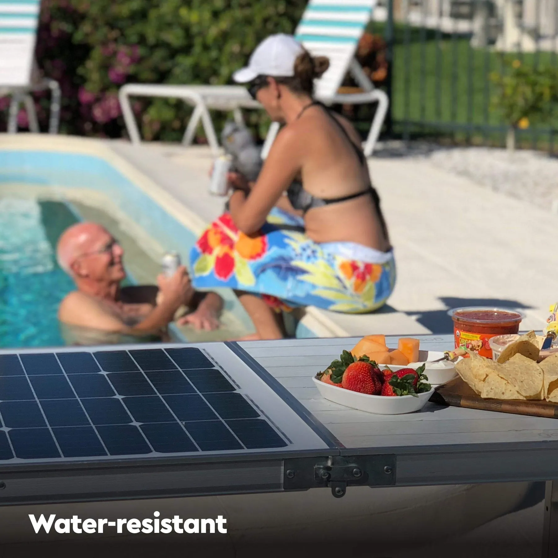 GoSun Chill Electric Cooler   Solar Table 60  Bundle