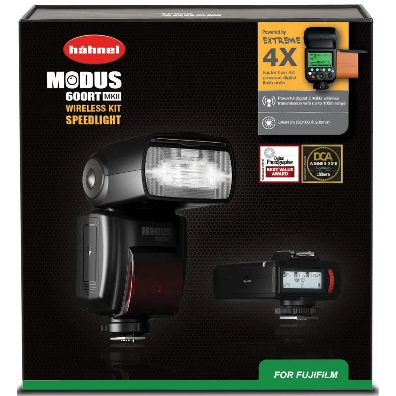 Hahnel Modus 600RT MKII Speedlight Wireless Kit for Fuji