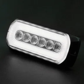 Halo Blitz Strobe Light with White LED Halo Ring