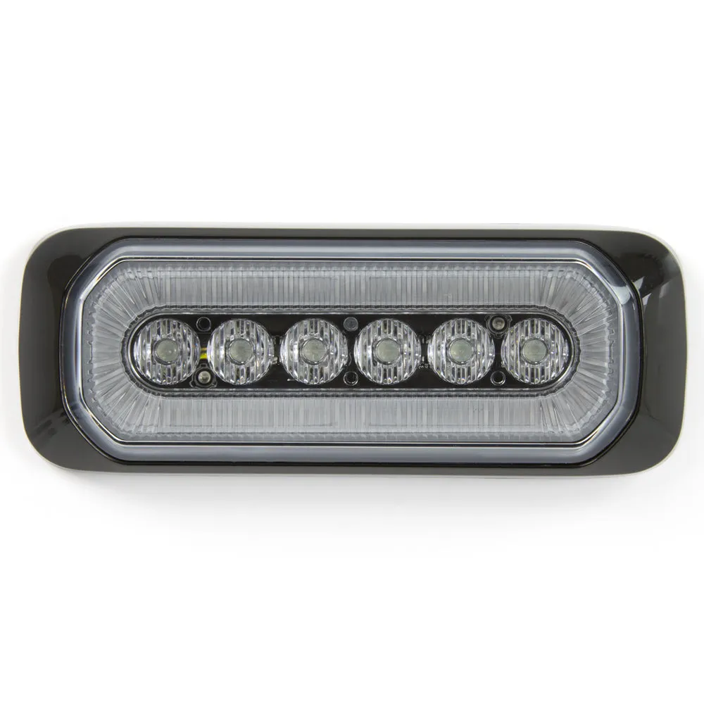 Halo Blitz Strobe Light with White LED Halo Ring