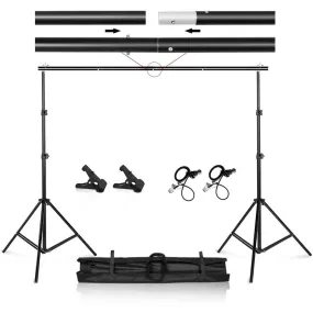 Heavy Duty Photo Backdrop Adjustable Stand Frame