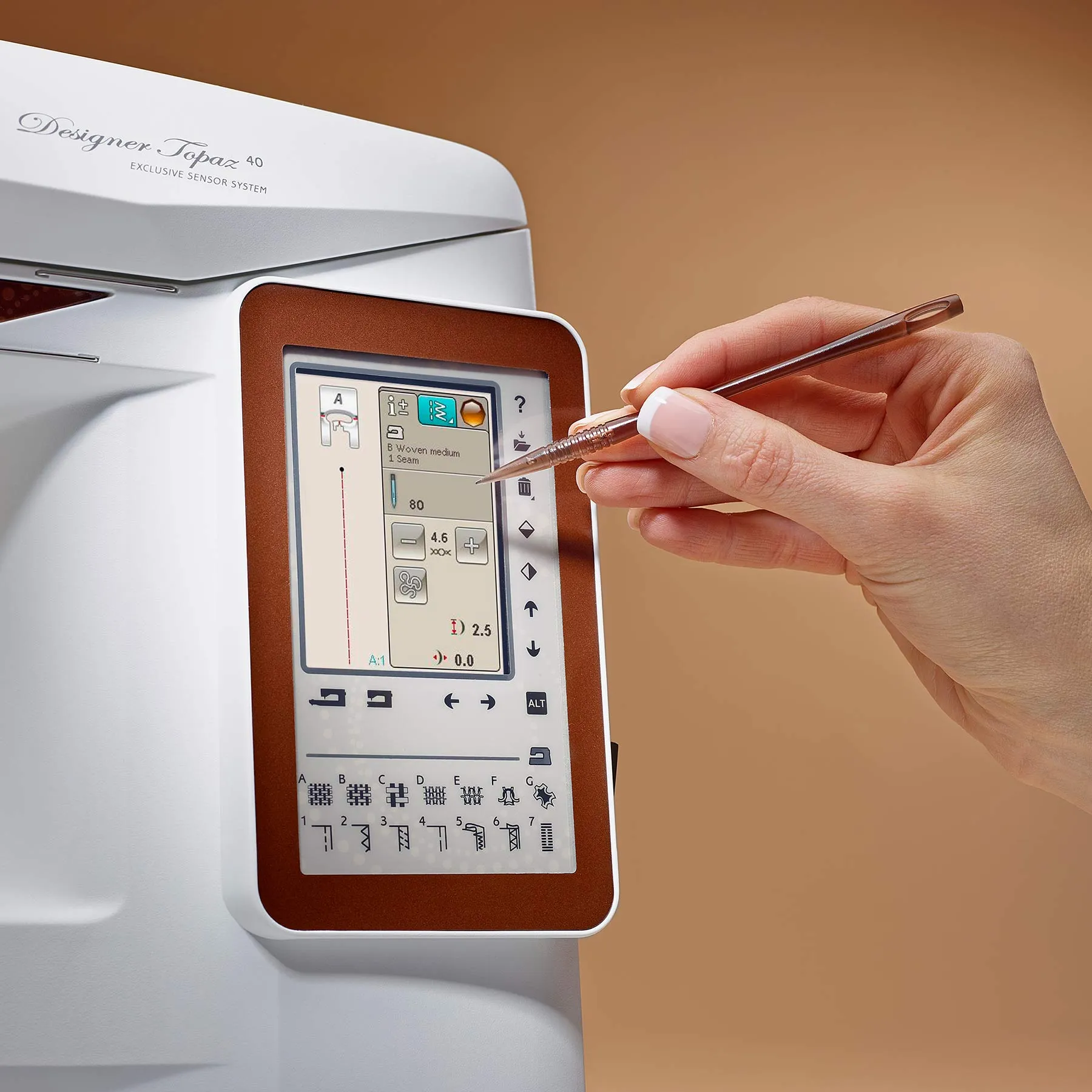 HUSQVARNA® VIKING® DESIGNER TOPAZ™ 40 Sewing & Embroidery Machine  🎄 Holiday Bundle