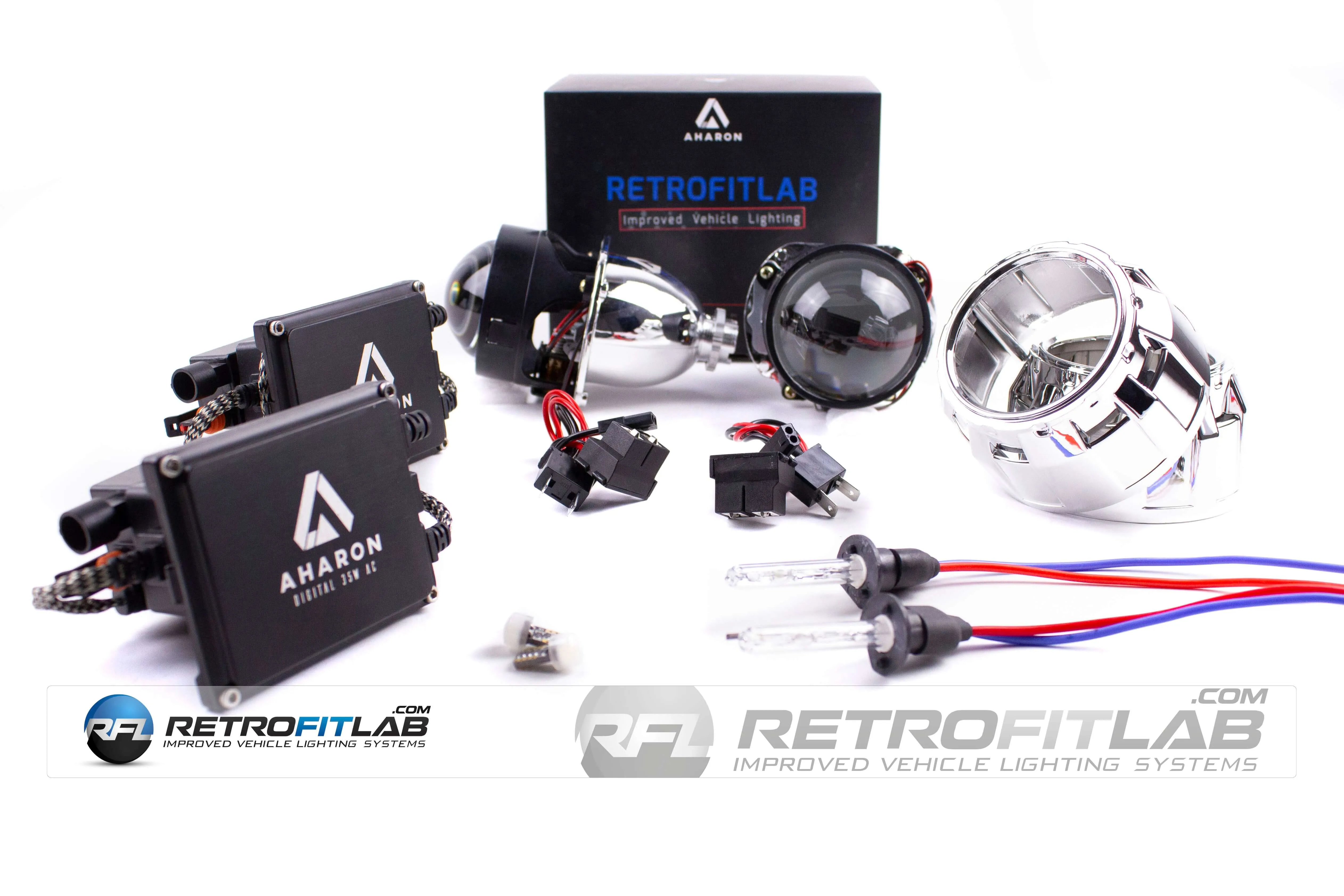 Jeep Grand Cherokee 93-98 bi-xenon HID light upgrade kit for halogen headlights