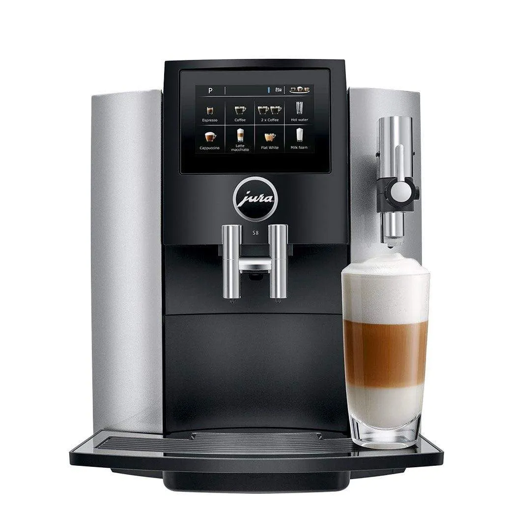 Jura S8 Automatic Espresso Machine with P.E.P. - Factory Refurbished