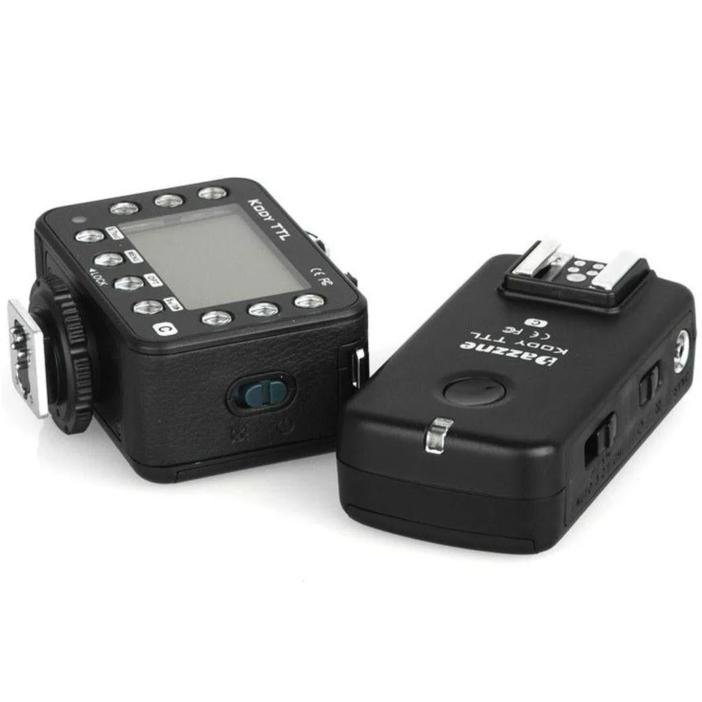Kody Dazzne Professional TTL Flash Trigger for Canon Transceiver   Receiver