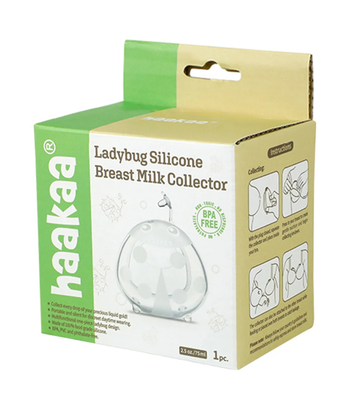 Ladybug Silicone Milk Collector