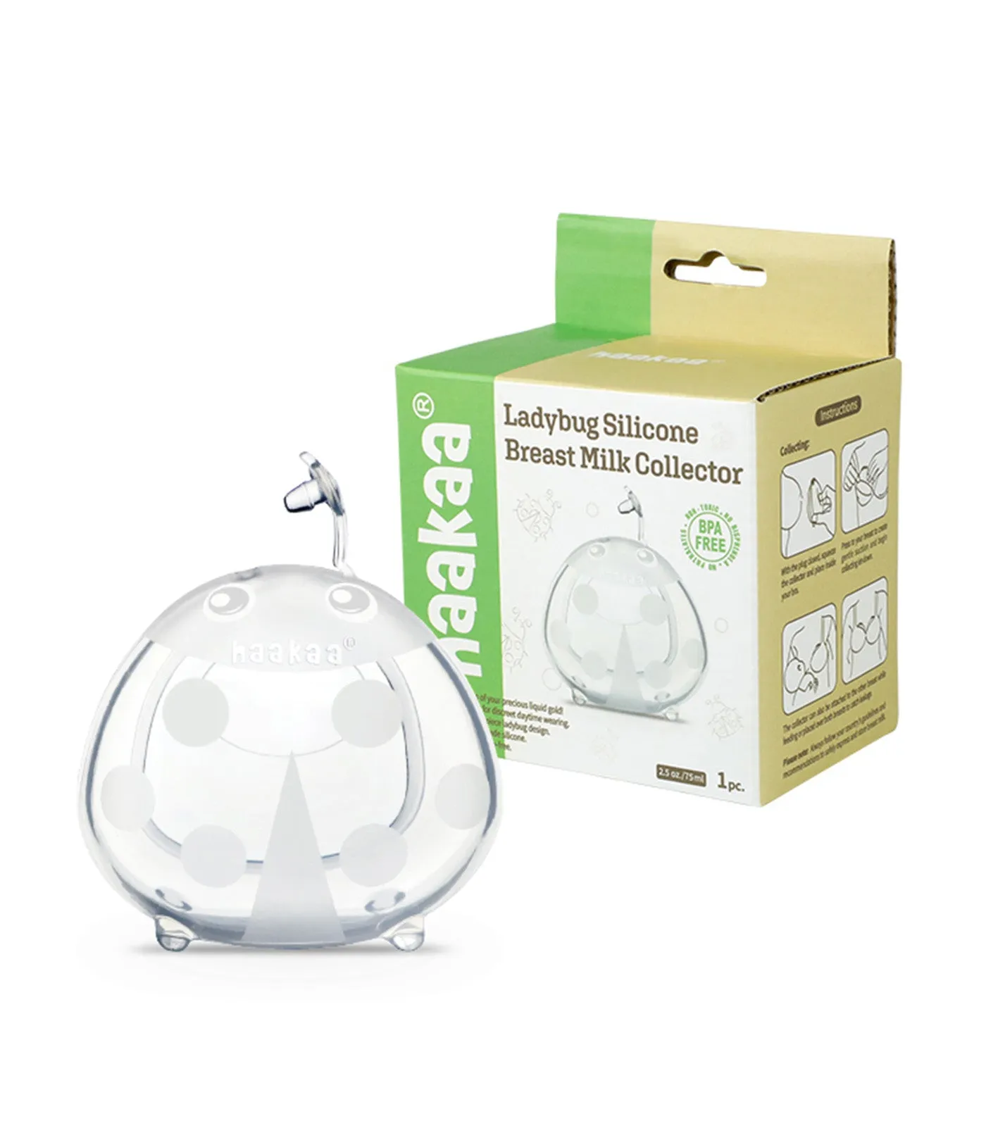 Ladybug Silicone Milk Collector