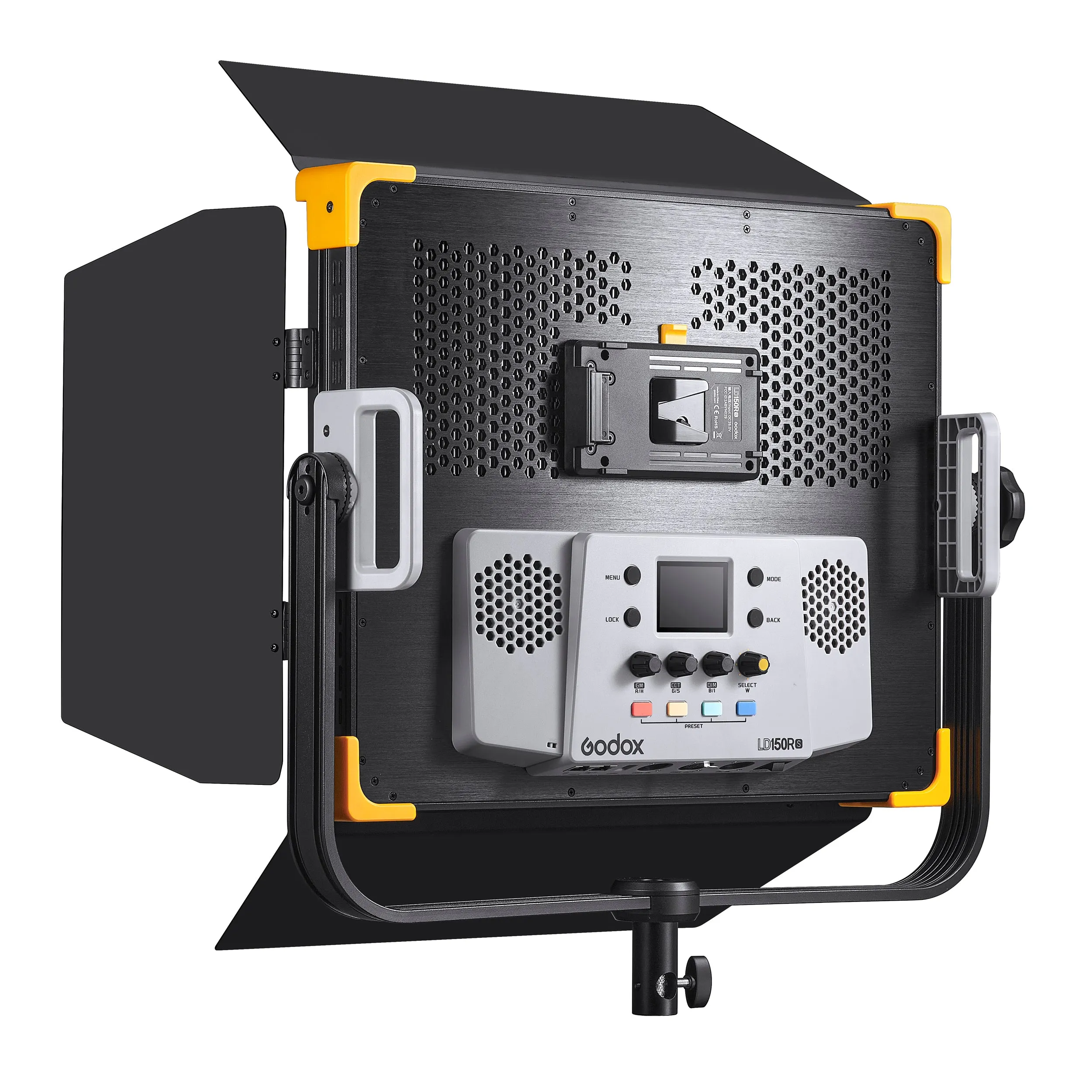 LD150RS Bi-Colour RGB LED Panel Light Portable Twin Kit