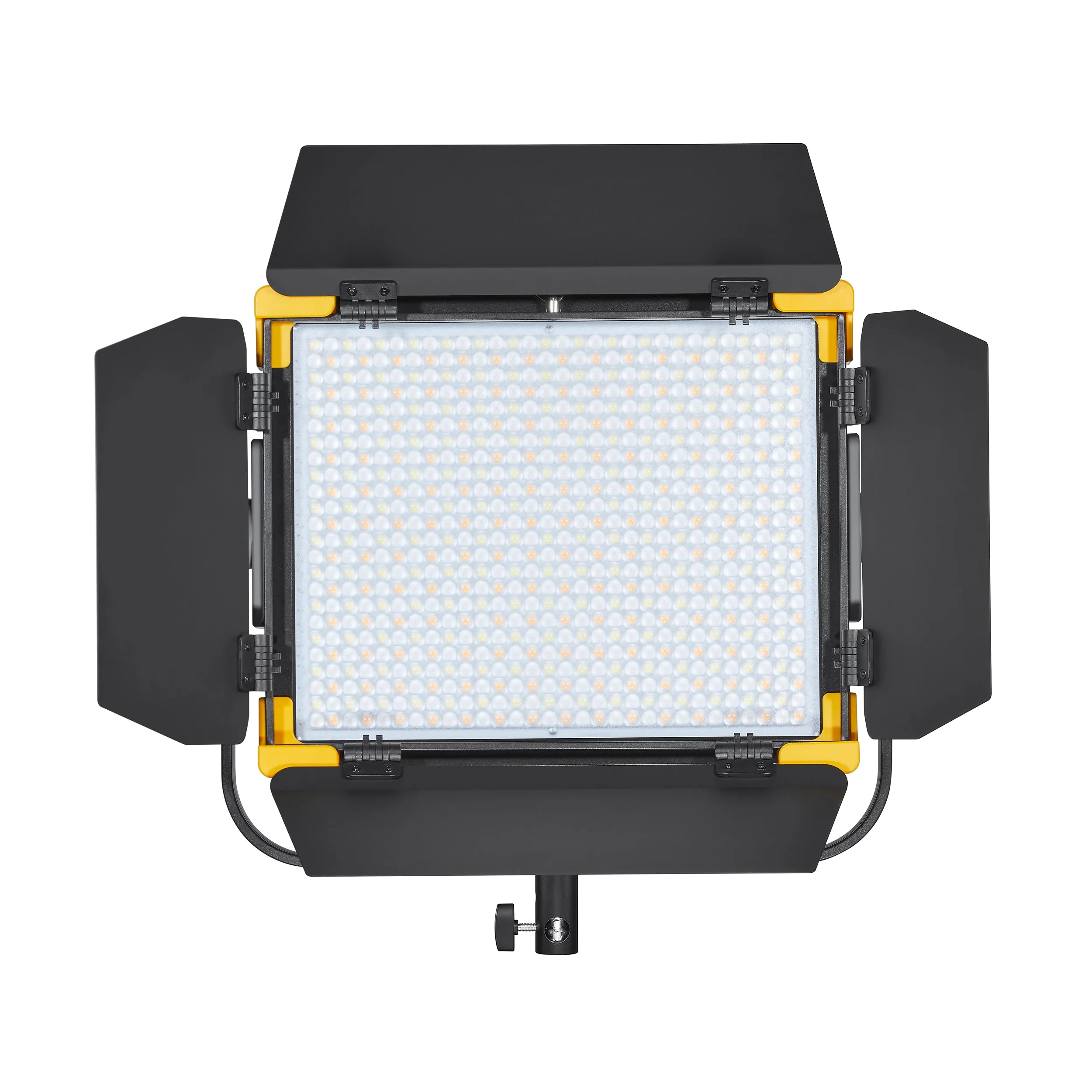 LD75R RGB LED Panel Light Photo Video Twin Kit
