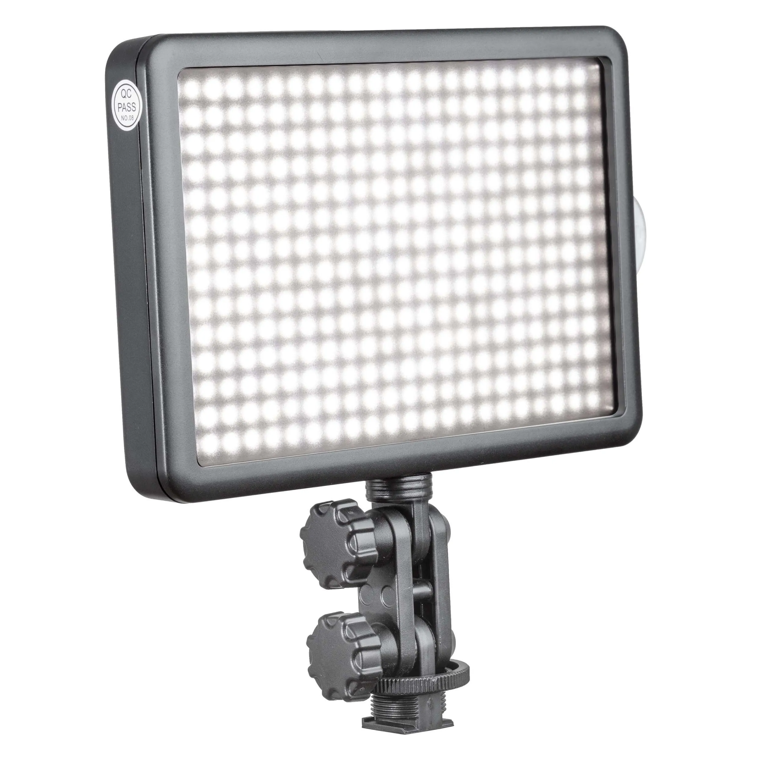 LED308 Hot Shoe Video Light Panel Triple Kit with 3×Light Stands - CLEARANCE