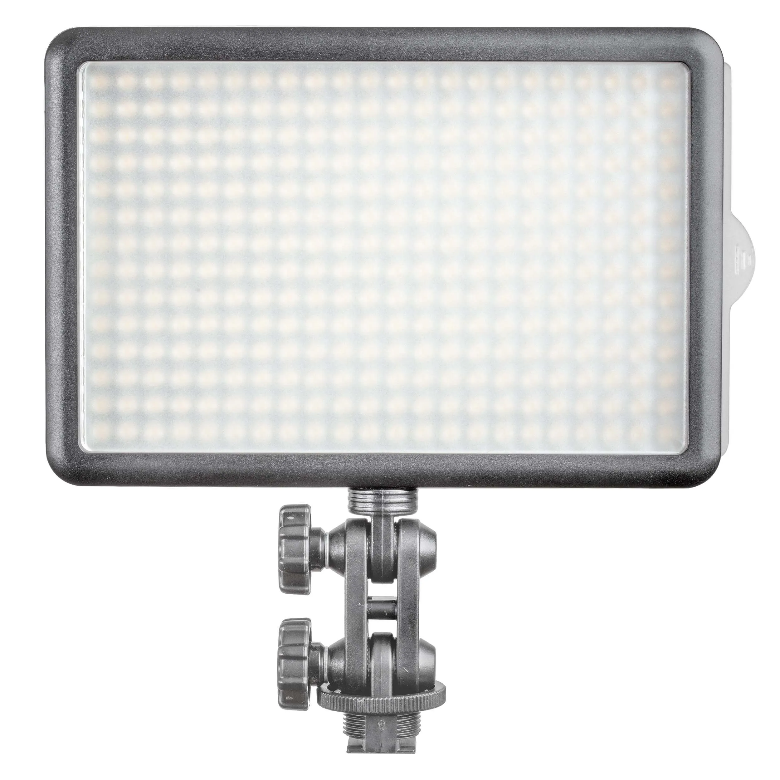 LED308 Hot Shoe Video Light Panel Triple Kit with 3×Light Stands - CLEARANCE
