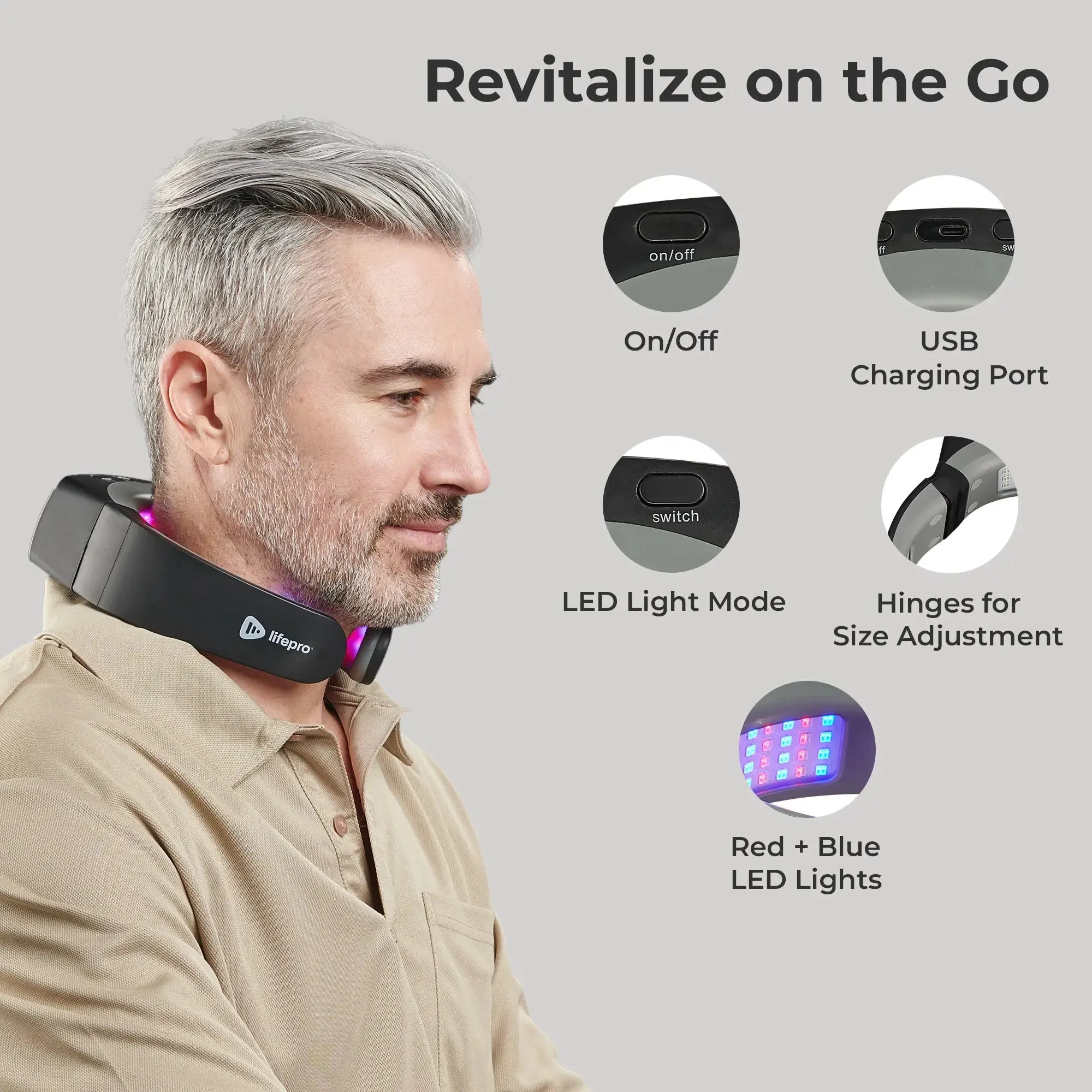 Luminova™ Red Light Therapy Neck Device