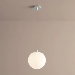 Luna 10" Globe Pendant - Polished Nickel