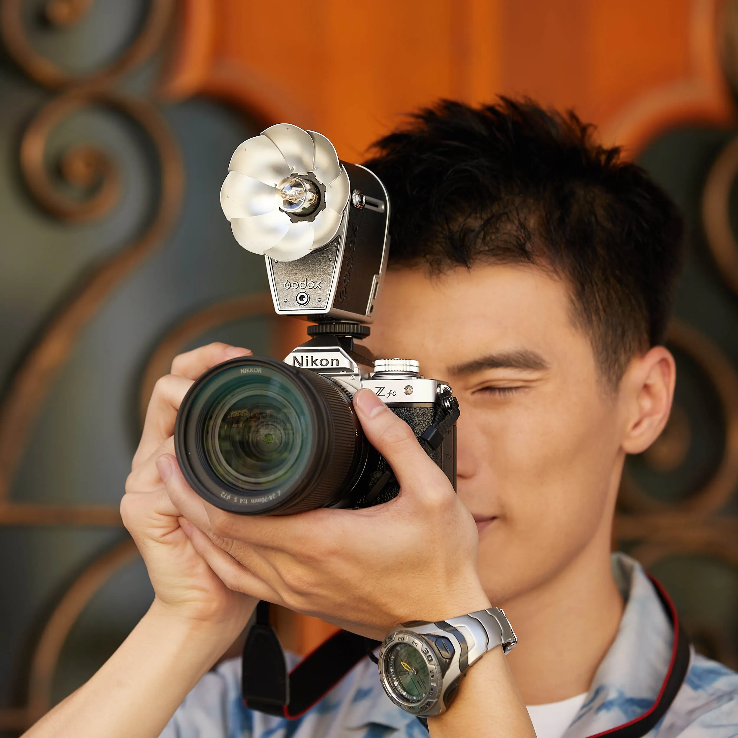 Lux Cadet Vintage-Styled Speedlite Camera Flash