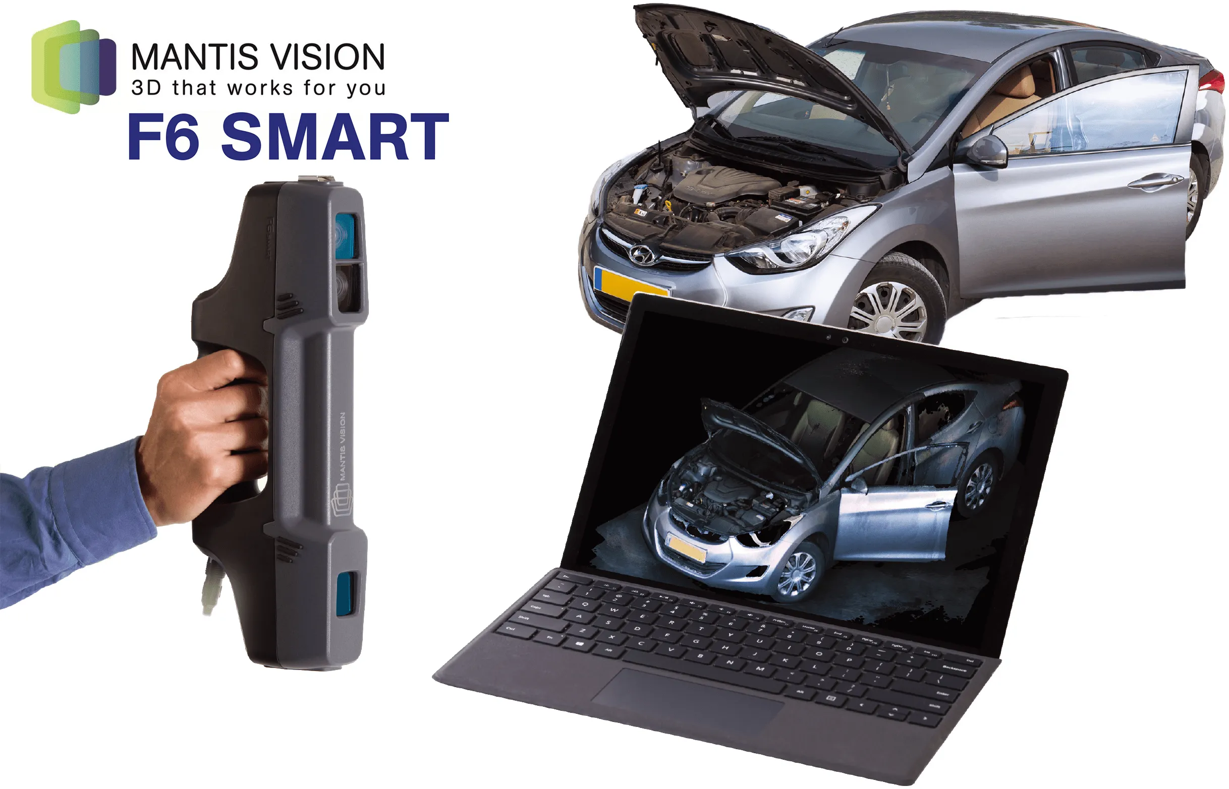 Mantis F6 SMART 3D Scanner