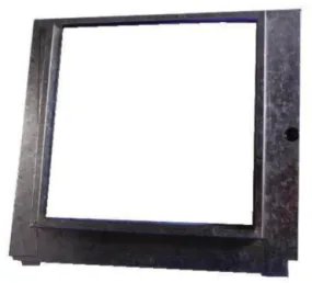 McDaniel Metals DDNIFRPCHMM Downflow Internal Filter Rack