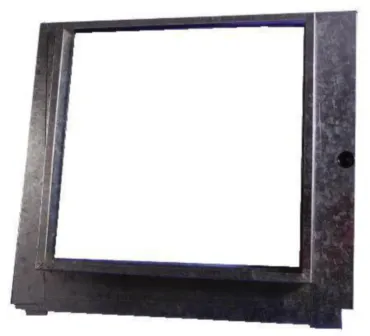 McDaniel Metals DDNIFRPCHMM Downflow Internal Filter Rack