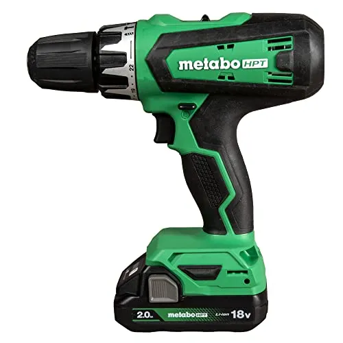 Metabo HPT 18V Cordless Power Drill Driver Kit