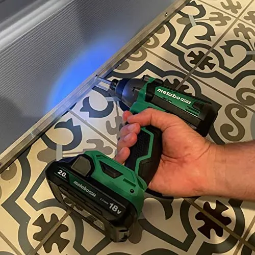 Metabo HPT 18V Impact Driver Cordless Brushed Kit