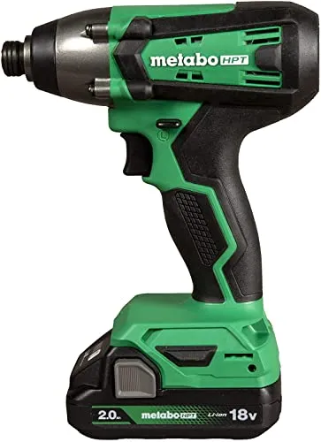 Metabo HPT 18V Impact Driver Cordless Brushed Kit