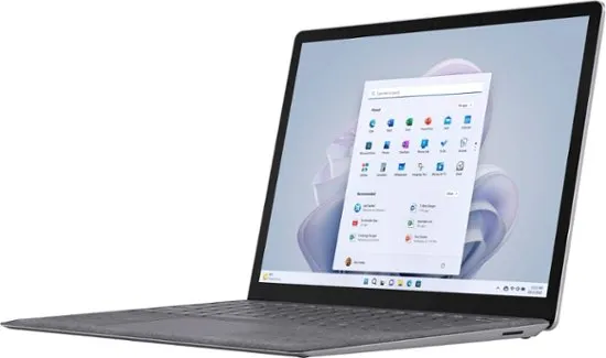 Microsoft Surface 5 Laptop - 13.5" Touchscreen - 12th Gen Intel Core i5 Evo Processor - 8GB Memory - 256GB SSD - Intel Iris Xe Graphics - Platinum