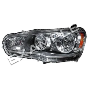Mitsubishi Lancer Evo X 07-16 bi-xenon HID light upgrade kit for halogen headlights