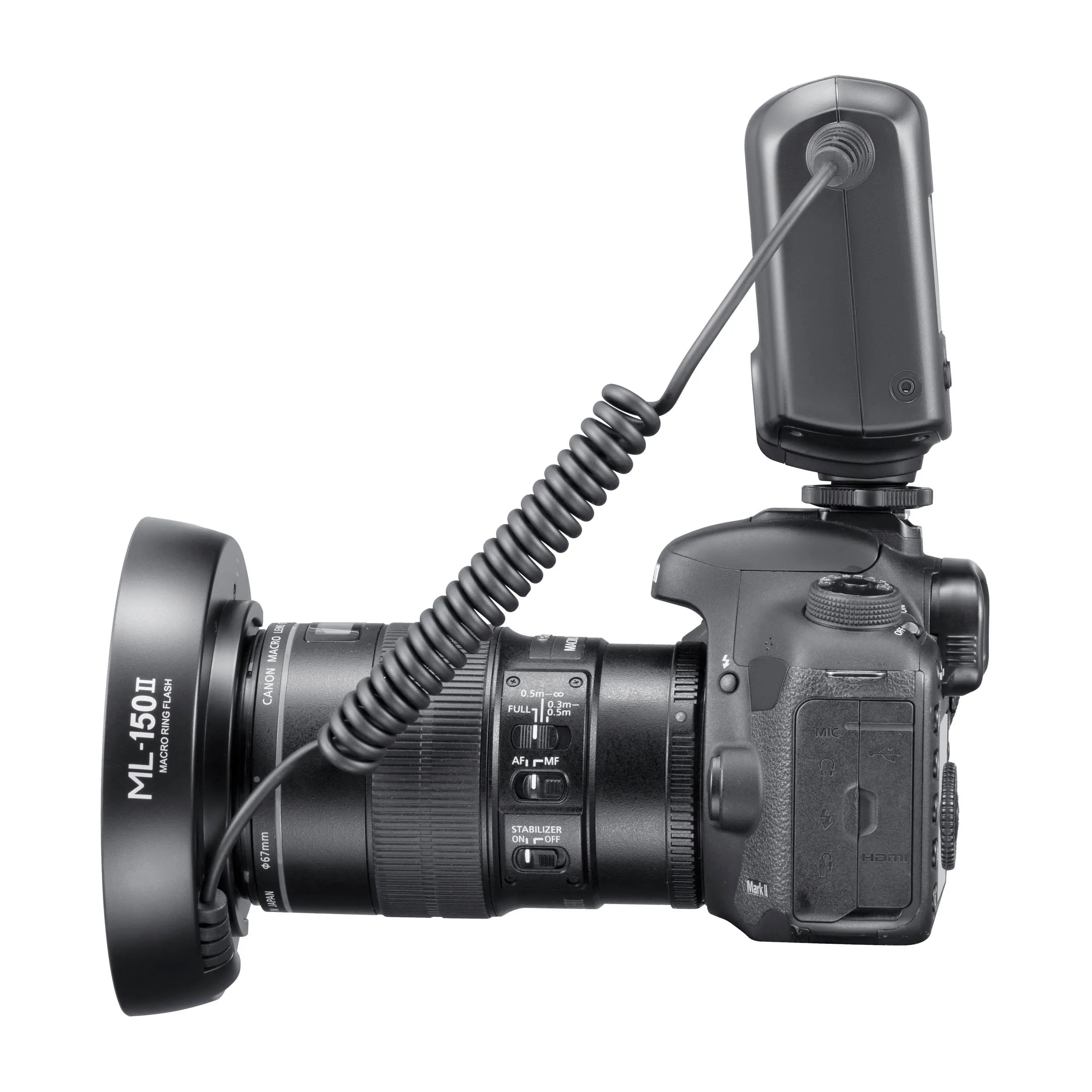 ML-150 II Ring Flash Macro Photography & 8 Lens Adapters