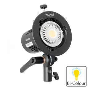 ML60Bi Bi-Colour Handheld LED Video Light & S-Type Bracket