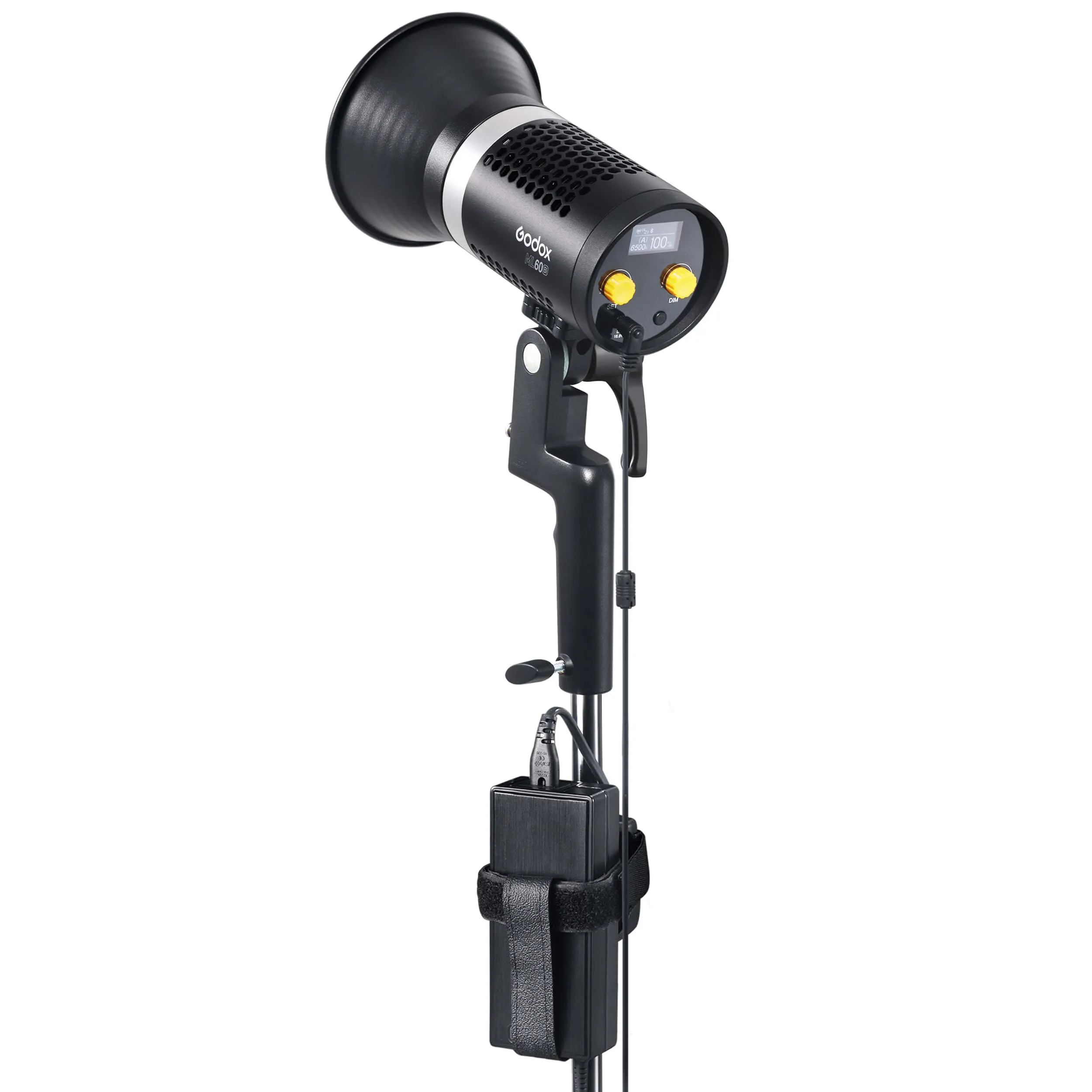 ML60Bi Bi-Colour Handheld LED Video Light & S-Type Bracket