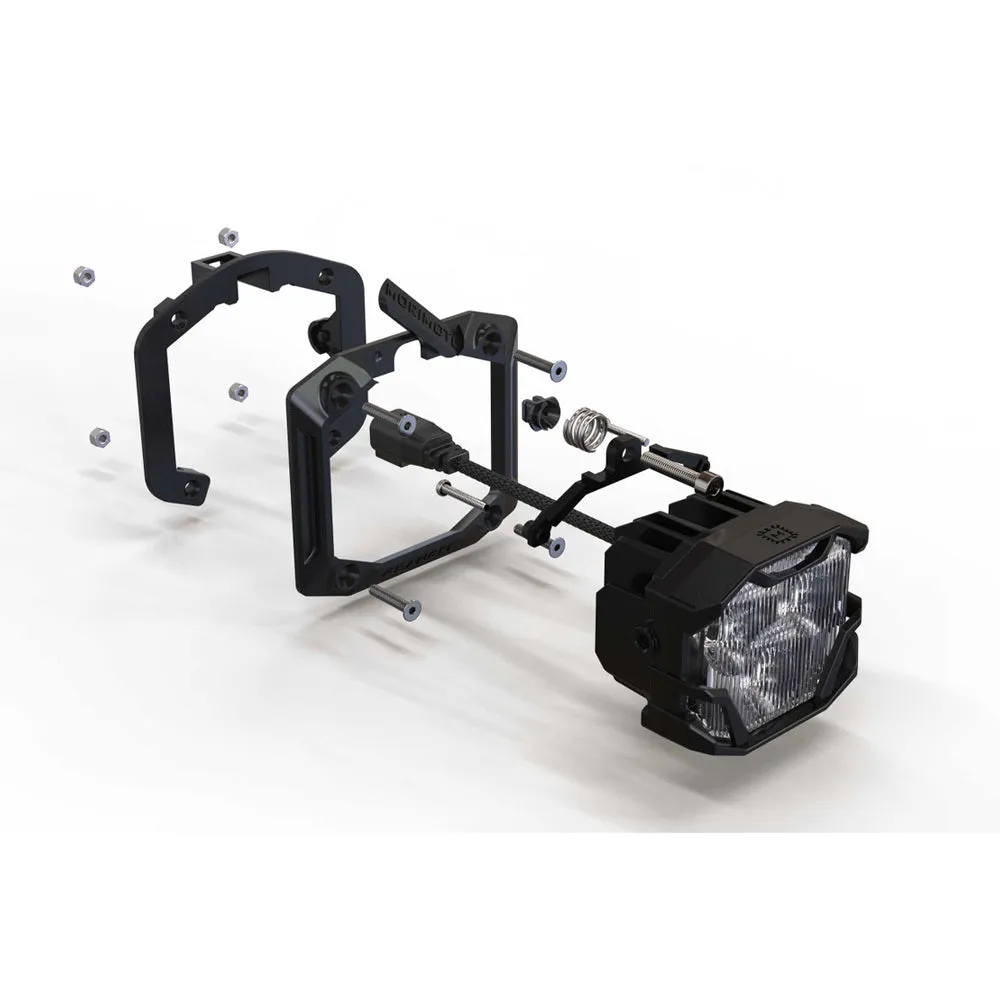 Morimoto - Flush Mounting Kit - 4Banger Pods
